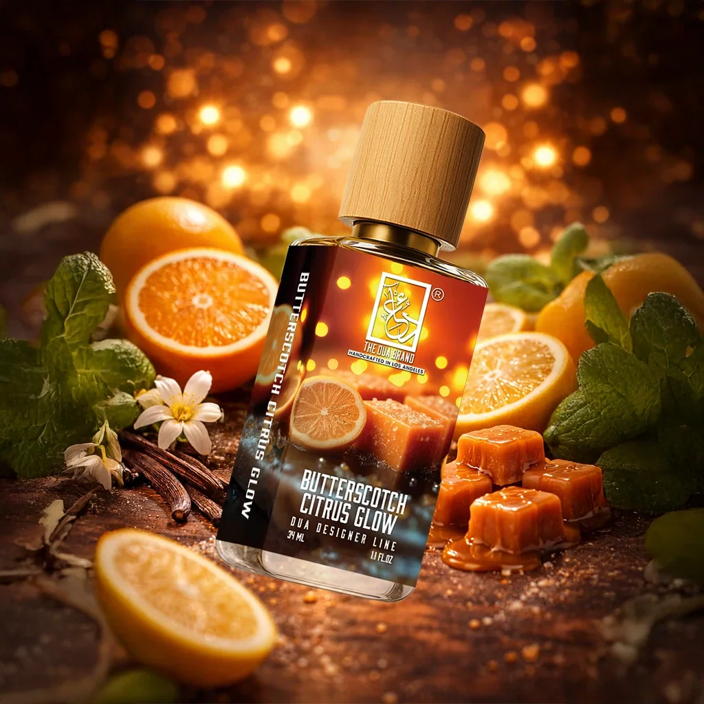 Dua Butterscotch Citrus Glow - FragranceGems