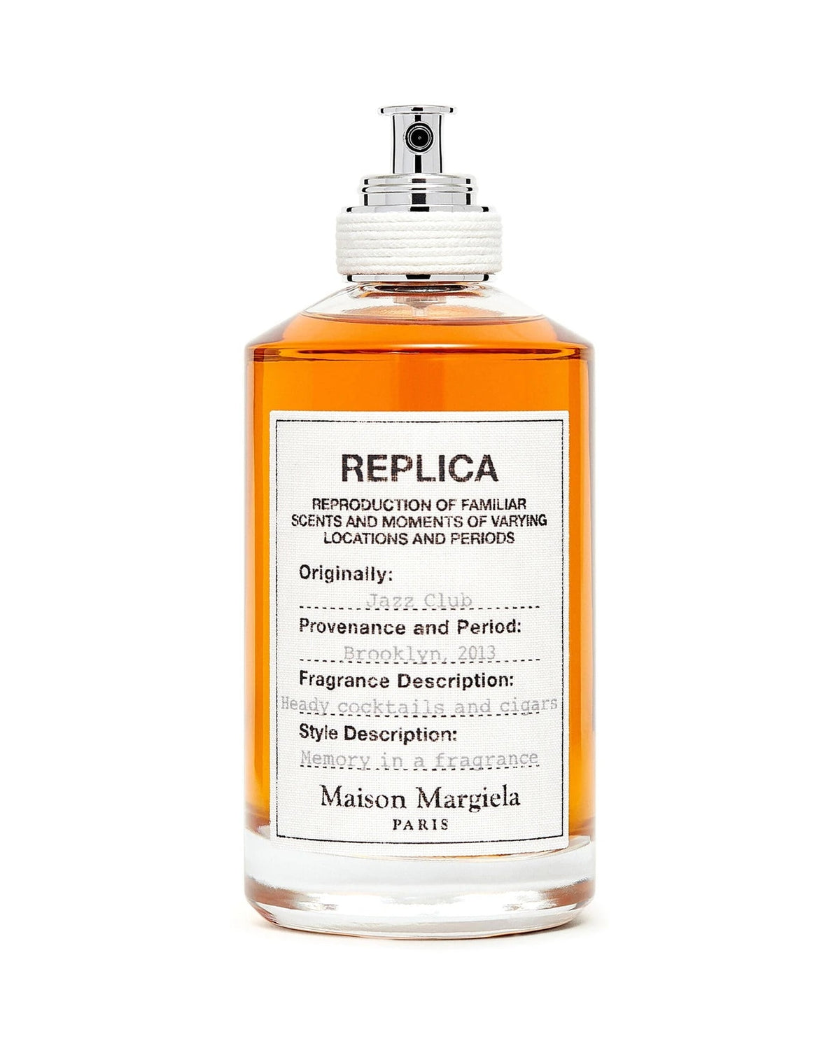 Maison Margiela Replica Jazz Club Eau de Toilette (100ml) - FragranceGems