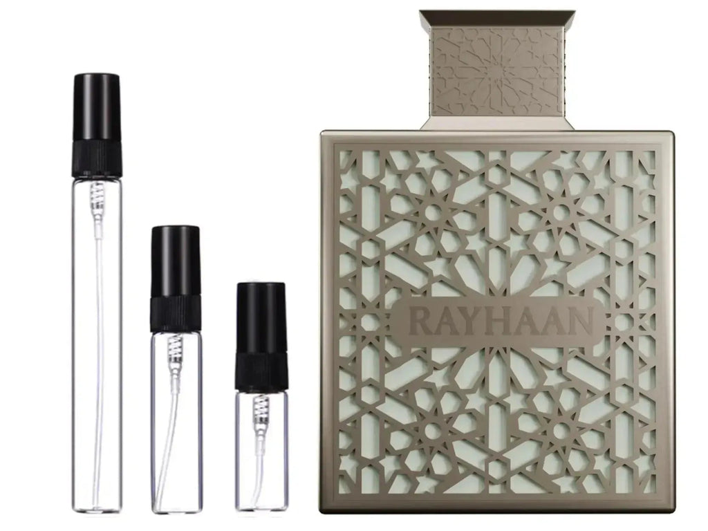 Rayhaan Sample Service – Eaux de Parfum, verpakking